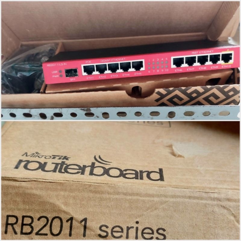 Mikrotik RB2011ILS-IN / (ETHERNET GIGABIT) ROUTERBOARD | Shopee Malaysia