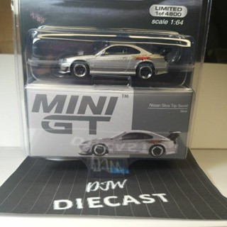 Mini Gt Mgt 545 Mijo Nissan Silvia S15 Top Secret Silver 