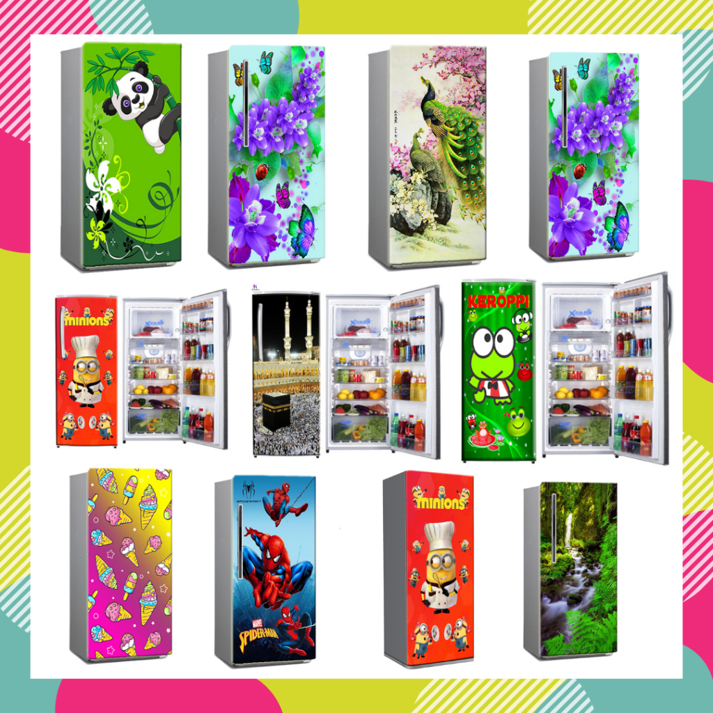 1 Door and 2 Door Refrigerator Stickers Many images of Fregil Sticker ...