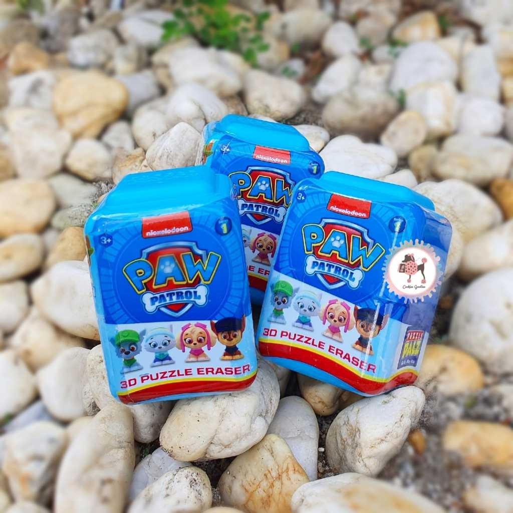 Paw Patrol 3D Puzzle Eraser | Shopee Malaysia