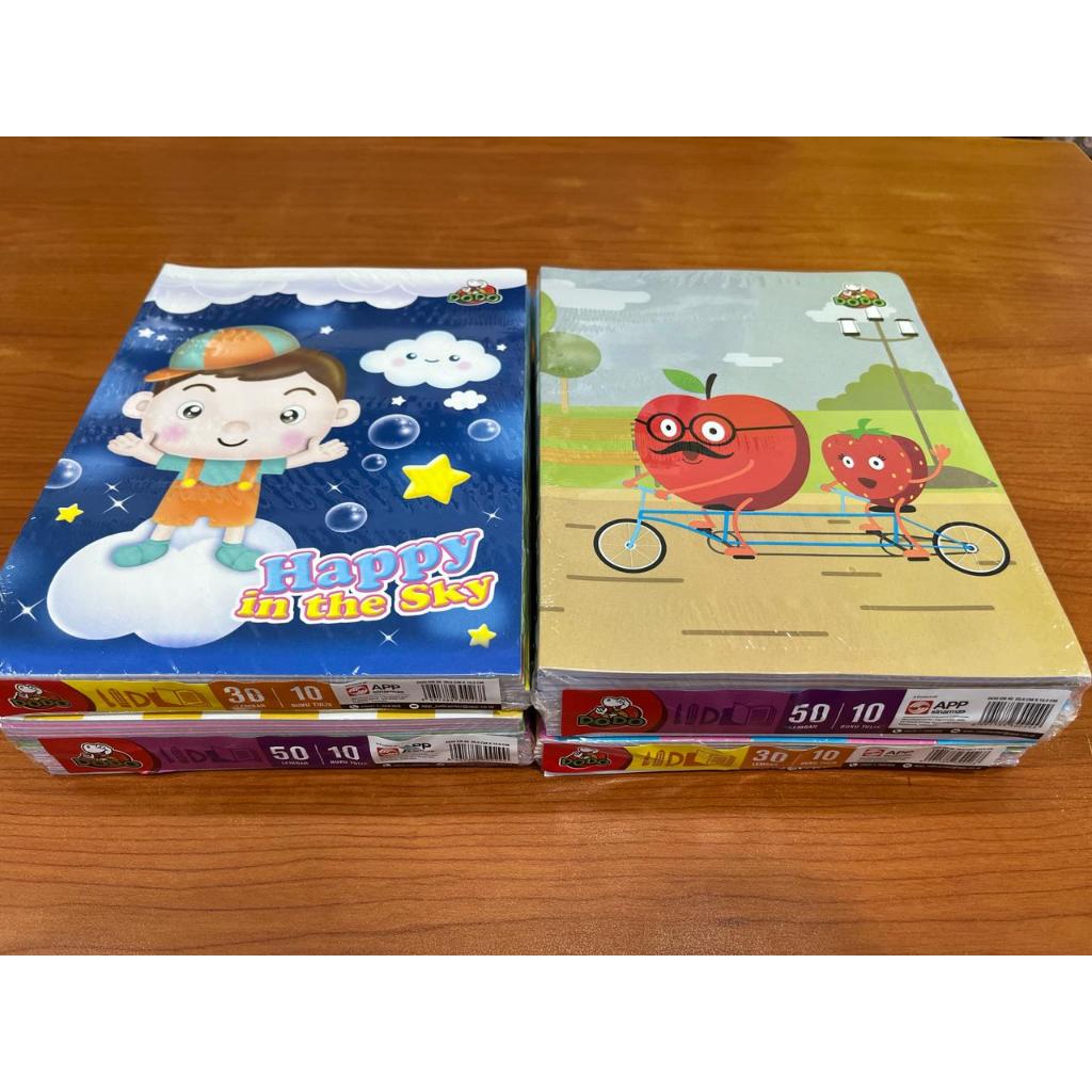 Dodo Writing Books 30,38 & 50 Sheets 1 Pack Of 10 Books | Shopee Malaysia