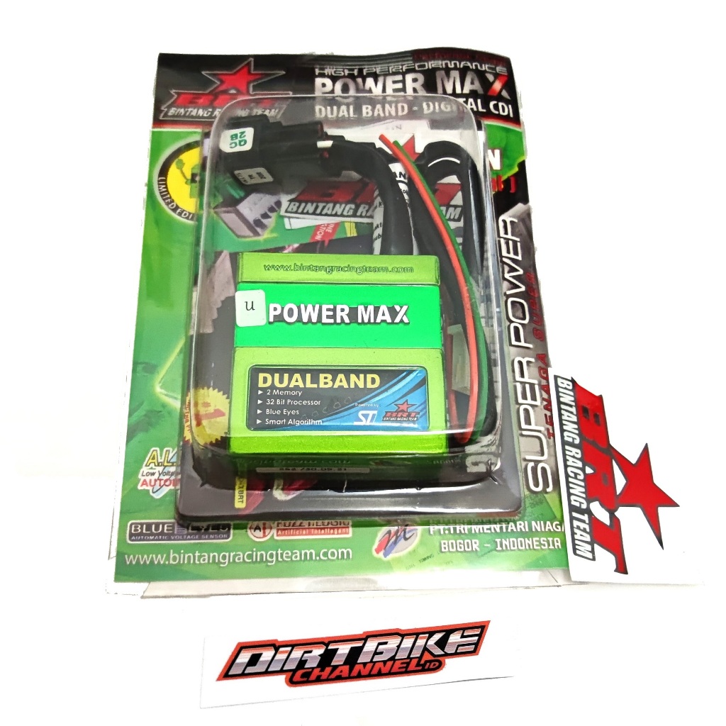 Hijau Cdi Brt Powermax Green Dualband Kawasaki W Shopee Malaysia