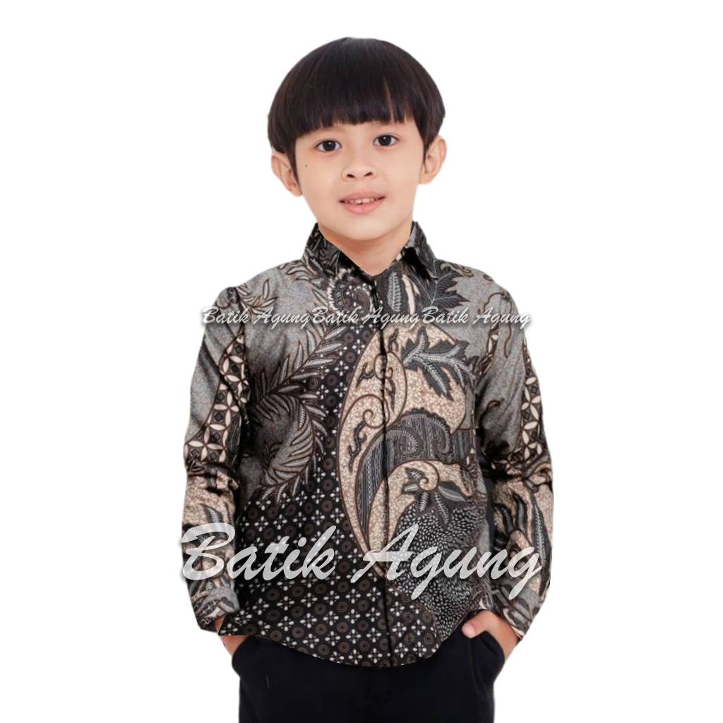 KEMEJA 2-13 th PREMIUM Modern Boys Batik Shirts/Latest Boys Fashion ...