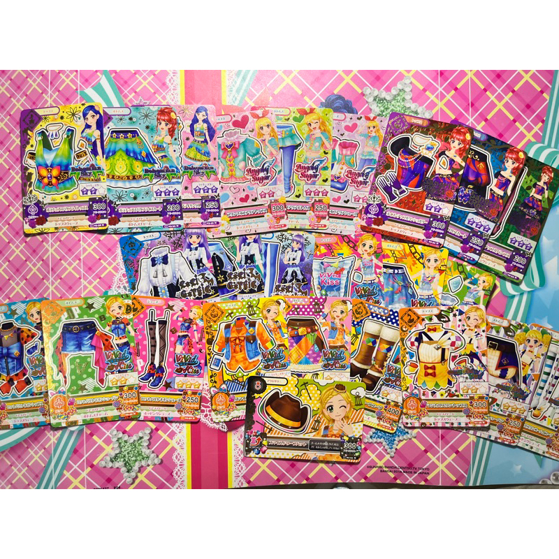 Original Japanese Aikatsu Card Fairy Tale Coord Fullset Rare Rare 