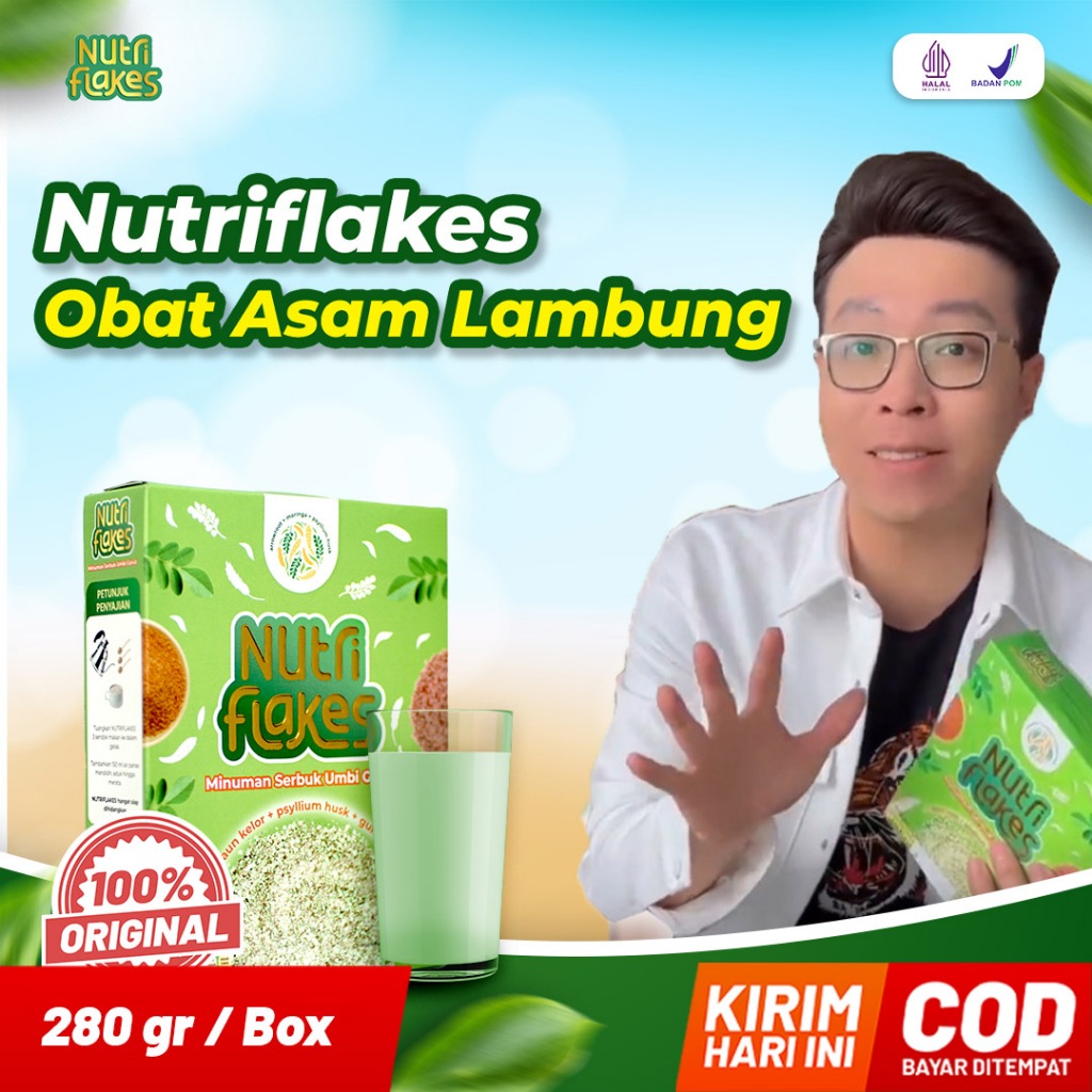 Nutriflakes Cereal Tuber Garut Stomach Acid Is Effective In