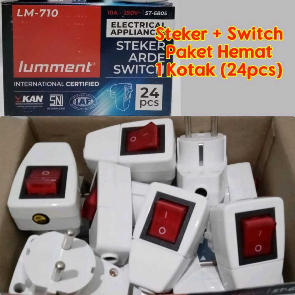 Save Package 1 Arde Plug Box+SNI ON/OFF Switch,!! | Shopee Malaysia