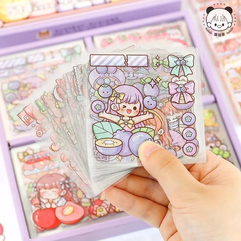 10 Sheets of Telado Dodojam Waterproof Stickers Sticker Waterproof ...