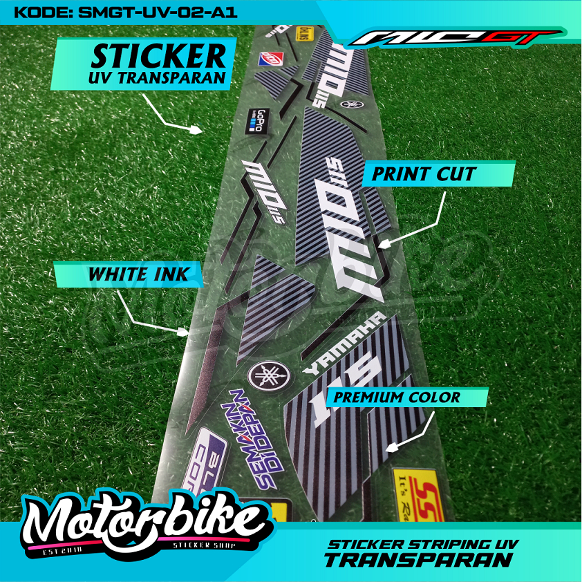 Mio GT Transparent Striping Striping Malay Variation - Mio GT Striping ...