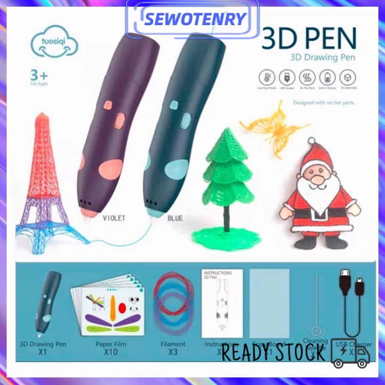 Limited Wireless 3D Printing Pen 3D Printer Arts Pen Making Doodle Arts ...