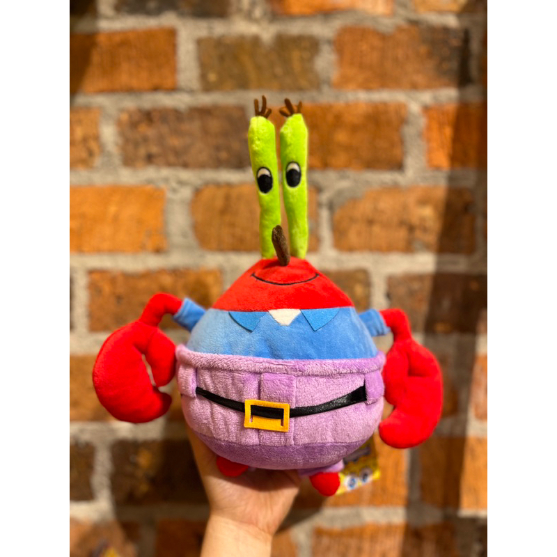 Mr. Doll. Crabs Original Nickelodeon Small Size Mr Crabs SpongeBob ...