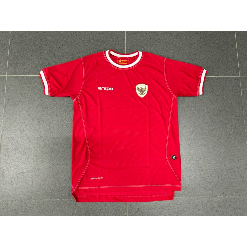 (PLAYER Issue) Indonesian National Team Soccer JERSEY HOME ERSPO 2024 ...