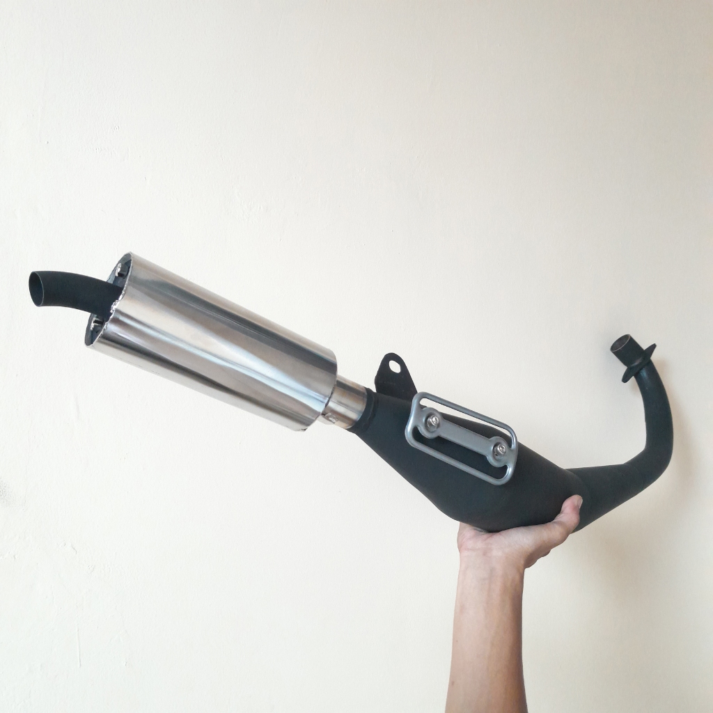 SATRIA 2 STROKE LUMBA HIU STANDARD RACING Exhaust brand NFC Exhaust ...