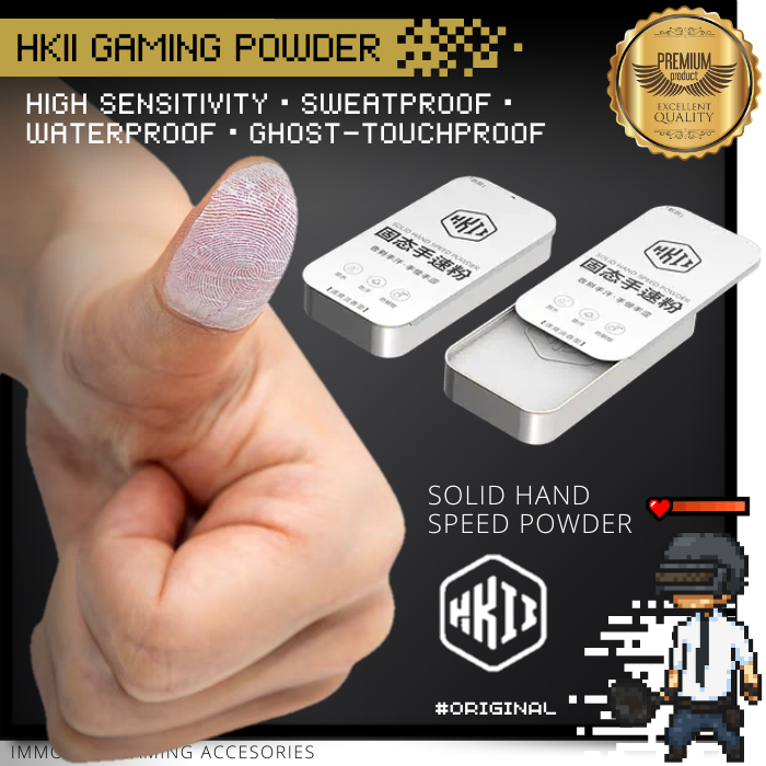 HP [IM] HKII GAMING Powder Premium Finger Powder for Mobile Games Best ...