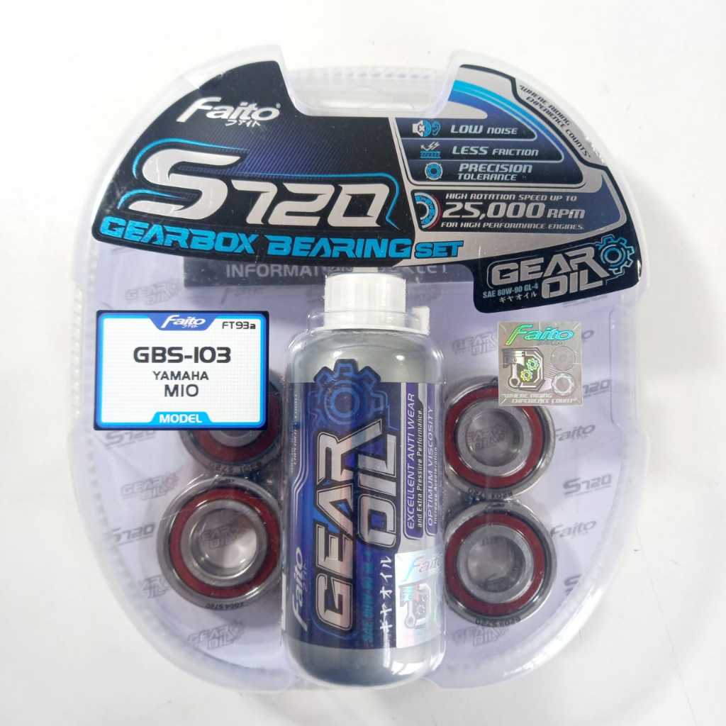 Laher GEARBOX SET FAITO MIO Axle OIL BEARING SET FAITO MIO LAHER