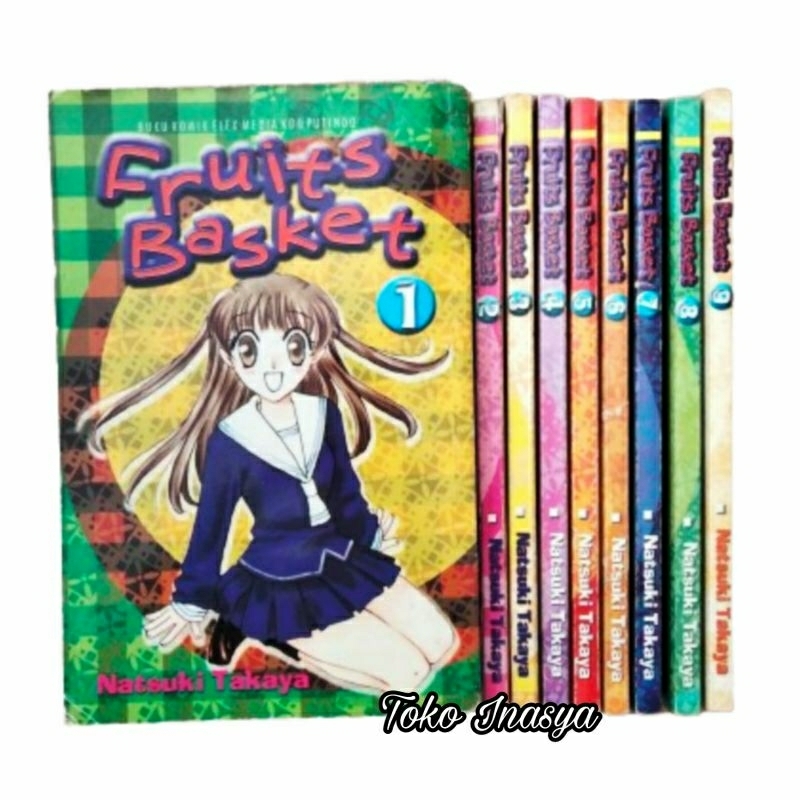 Manga/komik FRUIT BASKET (BY NATSUKI TAKAYA) Full Set VOL 1-23 End ...