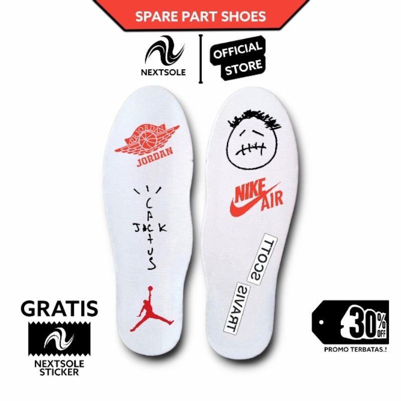travis scott 4 insole
