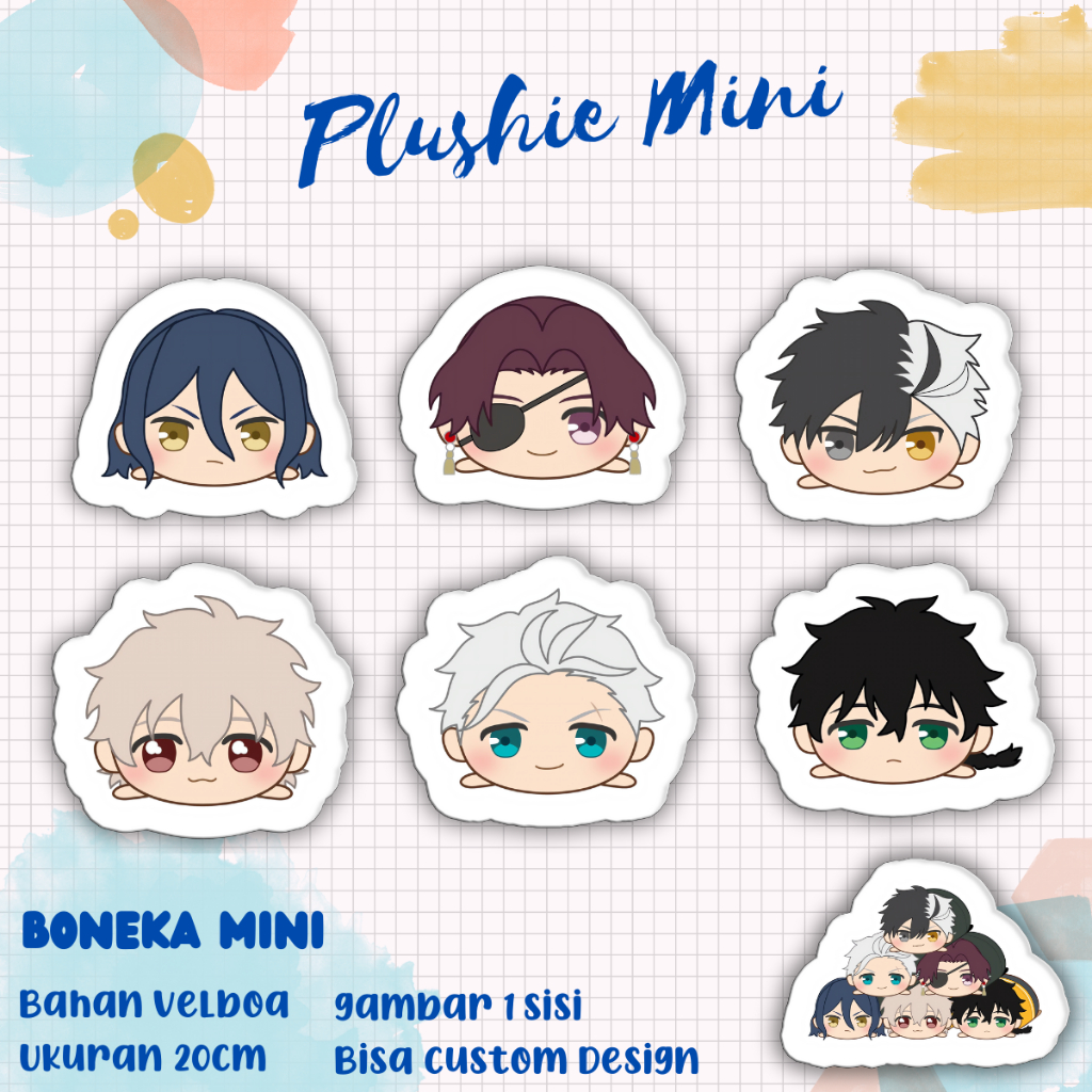 Doll / Plushie mini anime wind breaker | Shopee Malaysia