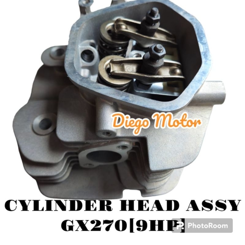 MESIN Gx270 Cylinder Head Assy Kop Dexel Complete with 9HP Drive Engine ...