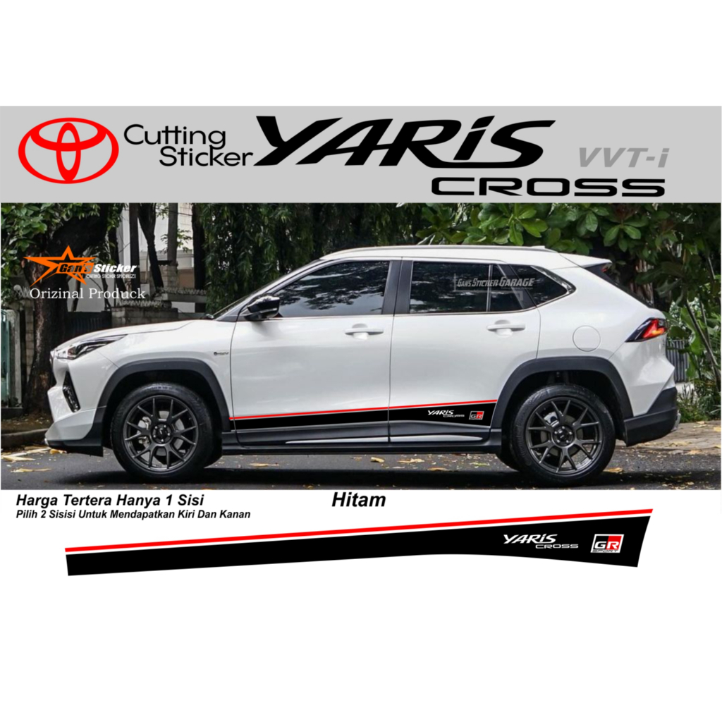 Toyota yaris cross stickers toyota yaris cross accessories 2023 2024 al ...