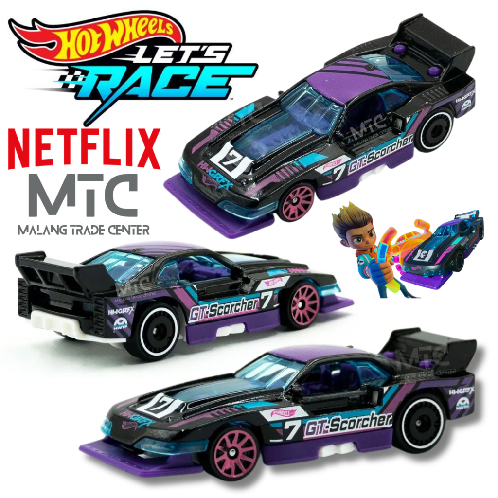 UNGU Hot Wheels GTScorcher Purple D 2024 Shopee Malaysia