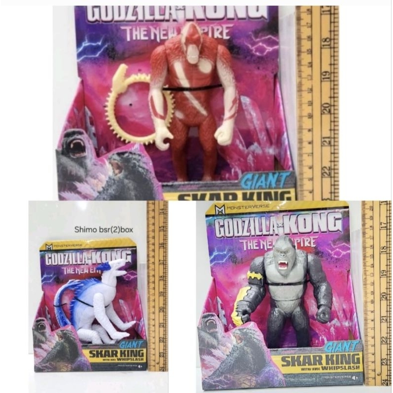 GODZILLA X KONG: The New Empire - Kong vs Skar King CONFEZIONE DA 2