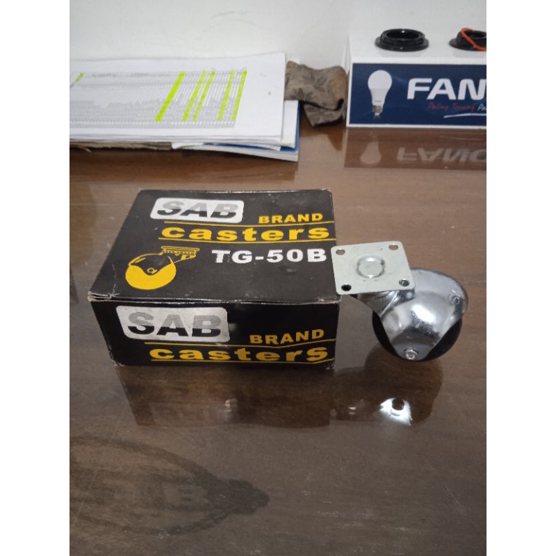 Sab Round Rubber Chair Wheel | Shopee Malaysia