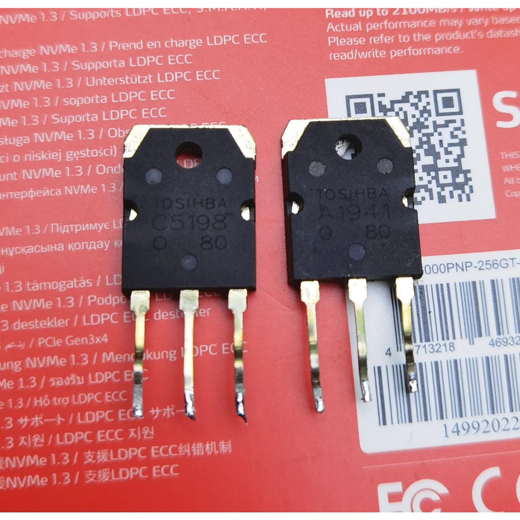Tr C5198 A1941/tr 2SC5198 - tr 2SA1941 genuine toshiba japan | Shopee