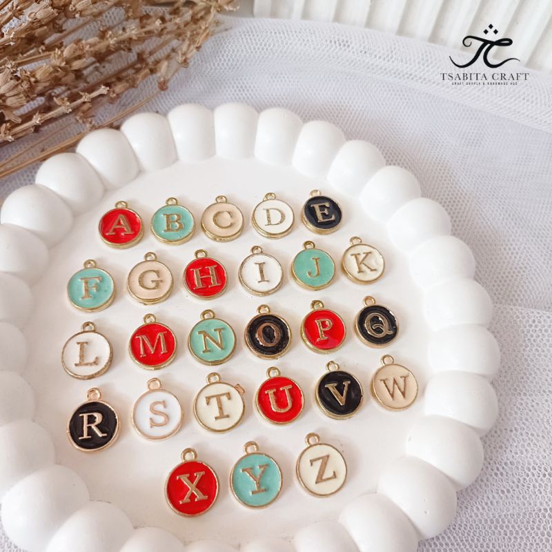 Random Color Round Epoxy Letters (1pcs) | Shopee Malaysia