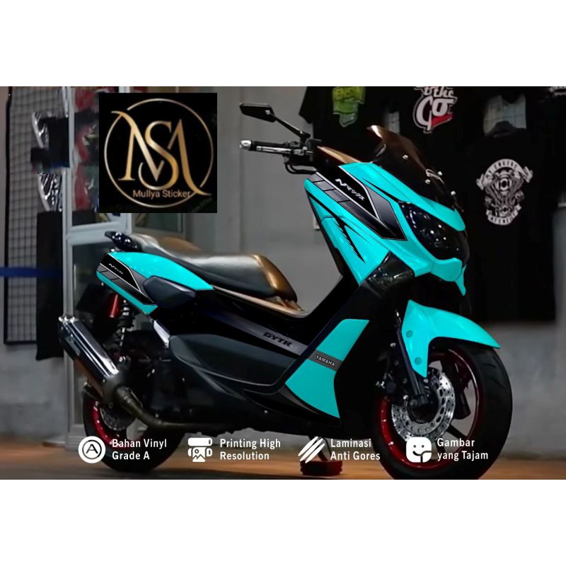 Nmax old Graphic decal Sticker, Latest full body tozca | Shopee Malaysia