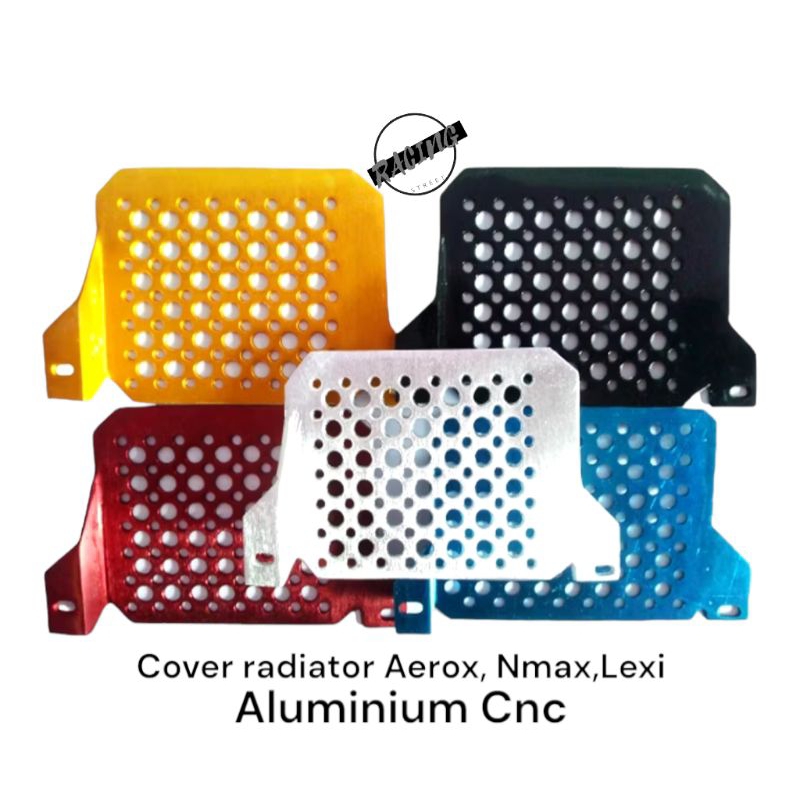 Aerox Nmax Lexi Radiator Cover CNC Aluminum Radiator Cover 5 Color ...
