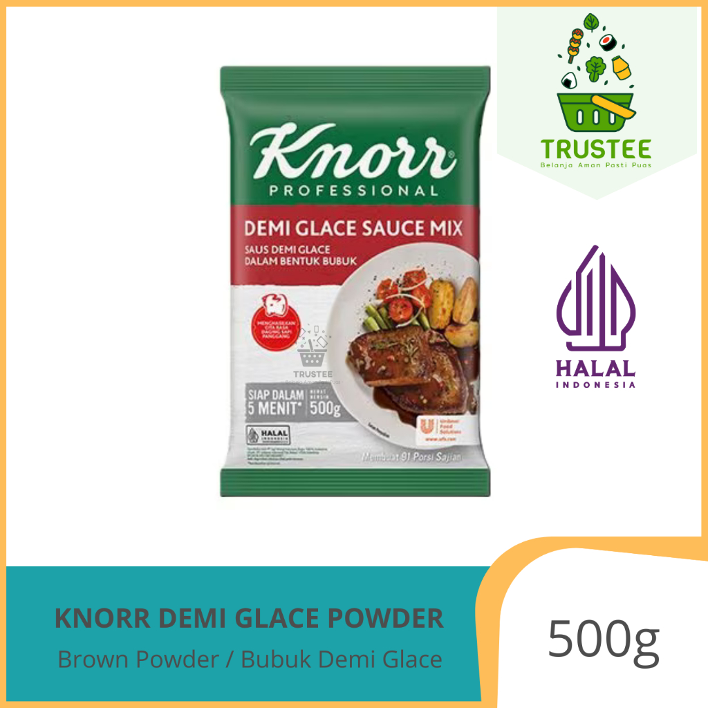 Knorr DEMI GLACE SAUCE MIX/BROWN SAUCE MIX/STEAK SAUCE 500G Shopee
