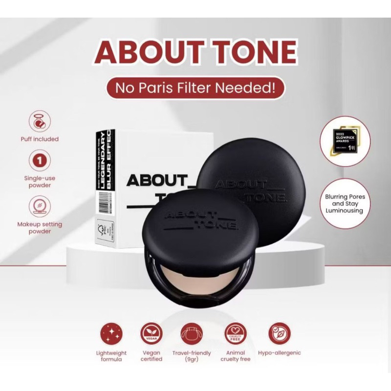 About TONE - Blur Powder Pact | Shopee Malaysia