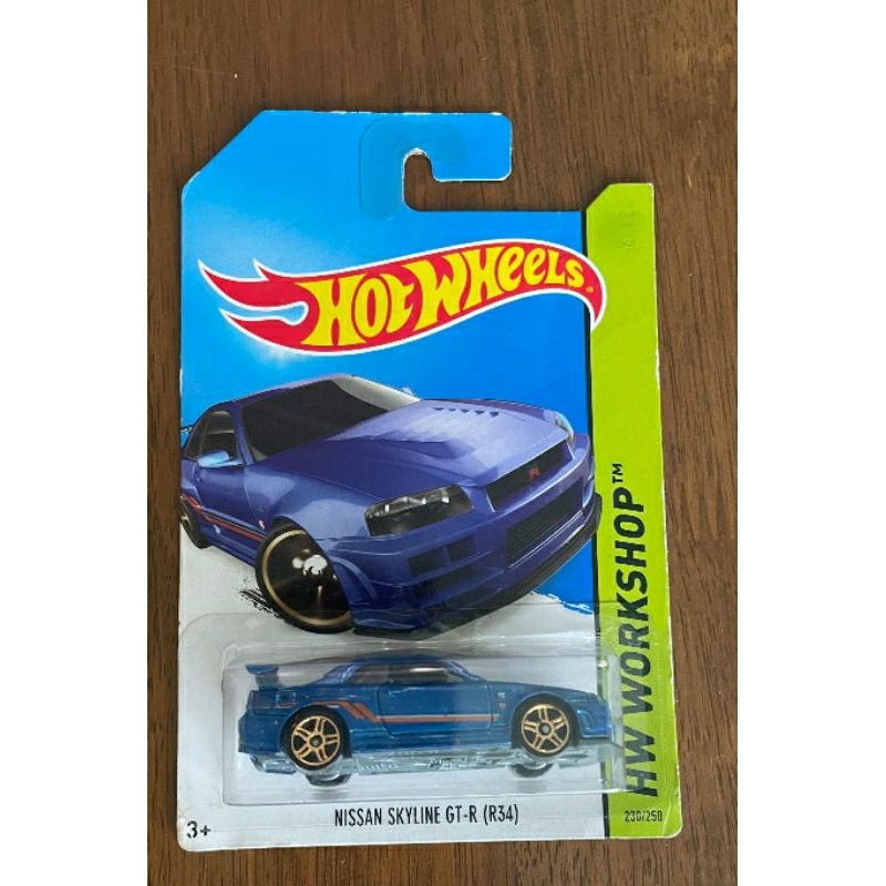 Hot Wheels Nissan Skyline GT-R (R34) | Shopee Malaysia