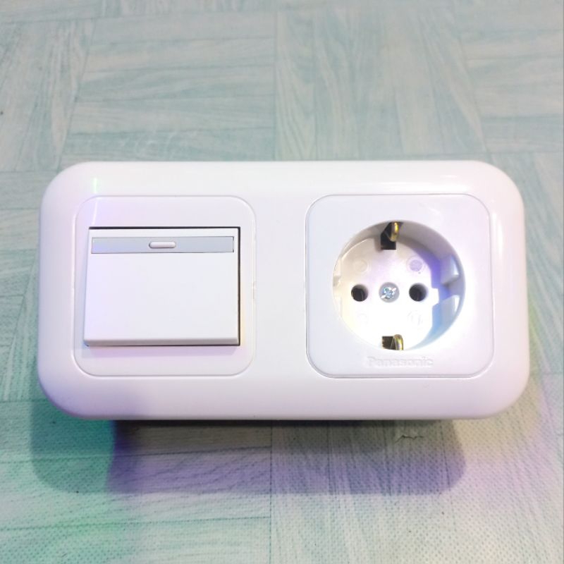 Original Panasonic Ground Socket Ankle Switch 1 Set Inbow Dus | Shopee ...