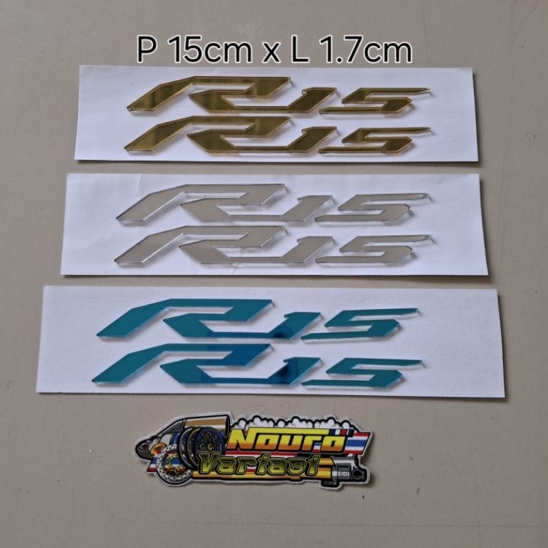 Yamaha r15 r 15 quality acrylic emblem | Shopee Malaysia