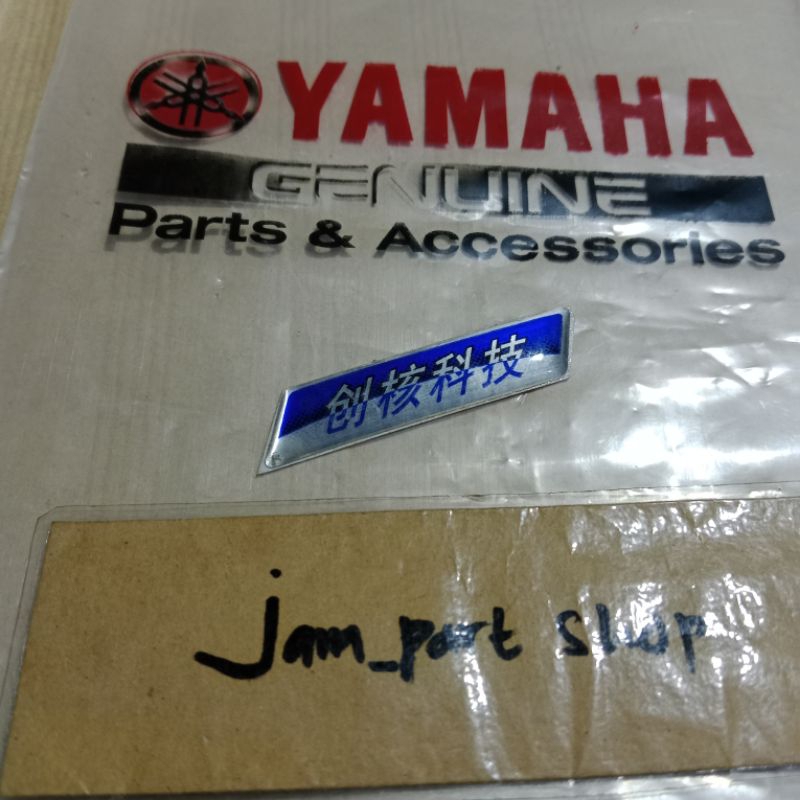 Original yamaha logo sticker emblem | Shopee Malaysia