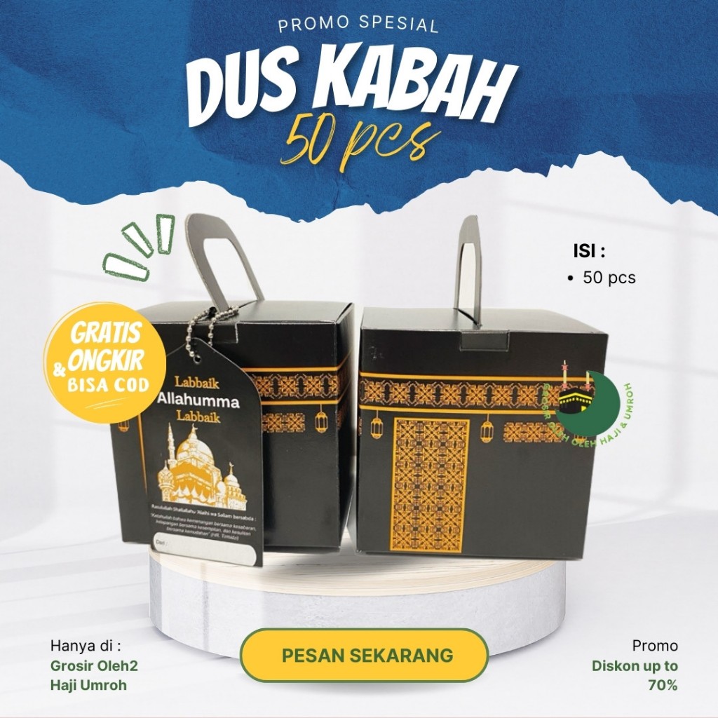 Empty box Kaaba by Hajj and Umrah packer per 50 pcs | Shopee Malaysia