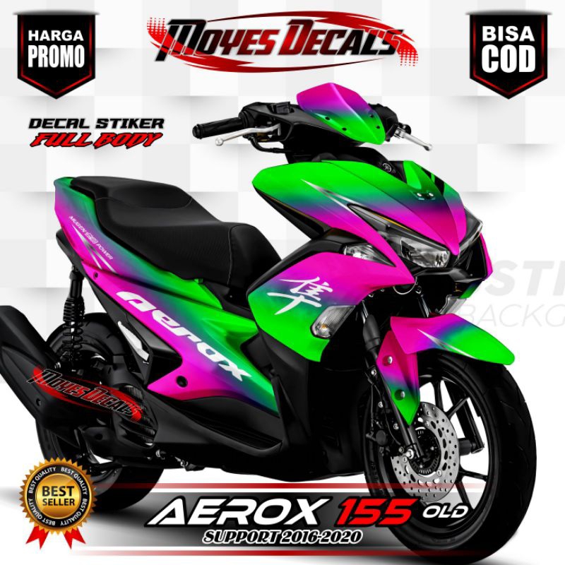 Aerox 155 New Decal Fullbody Sticker Chameleon Variation 2020 2021 2022 2023 | Shopee Malaysia