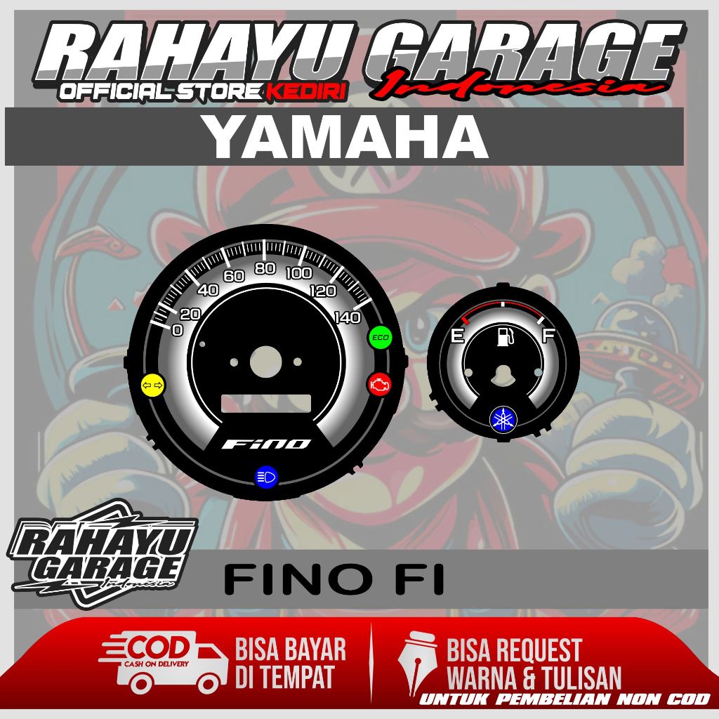 Yamaha FINO FI CUSTOM SPEEDOMETER BOARD | Shopee Malaysia
