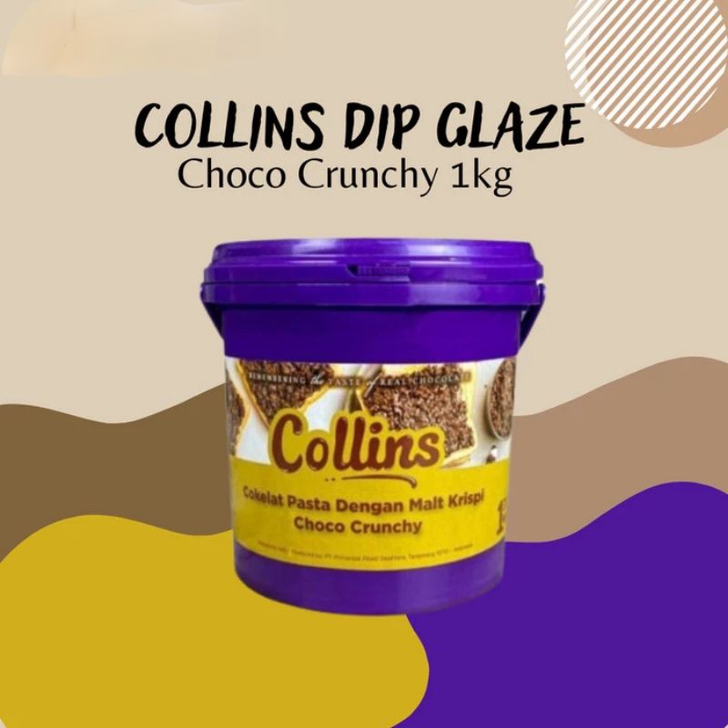 Collins Choco Crunchy Dip Galze 1kg | Shopee Malaysia