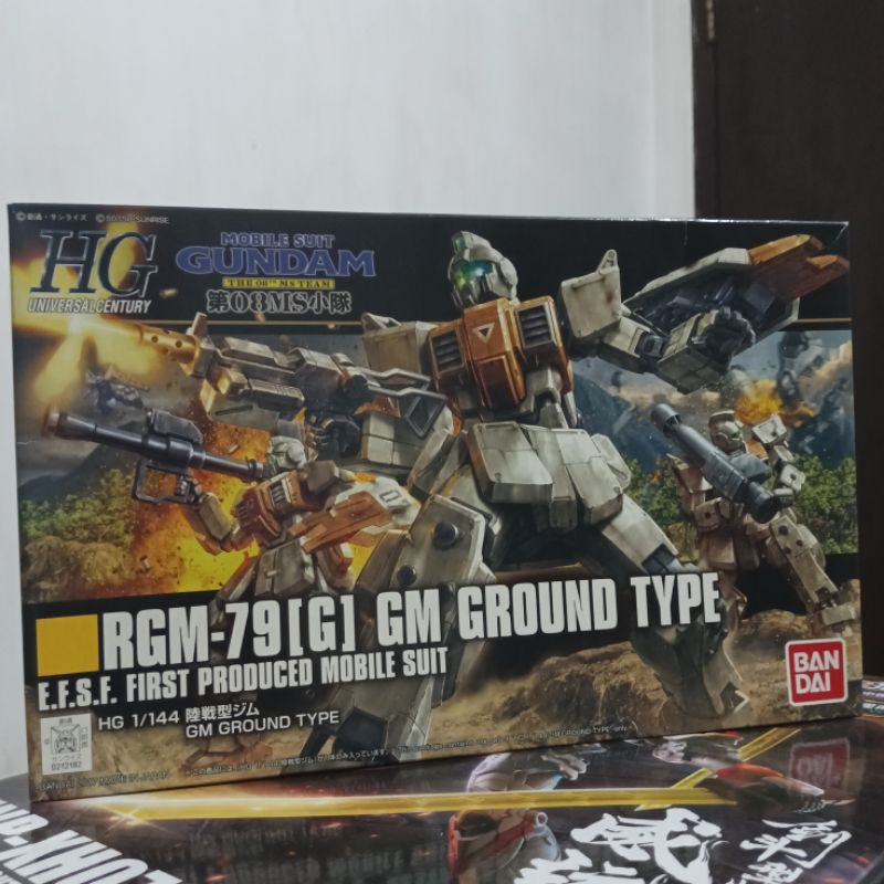 Hguc Rgm G Gm Ground Type Revive Bandai Shopee Malaysia