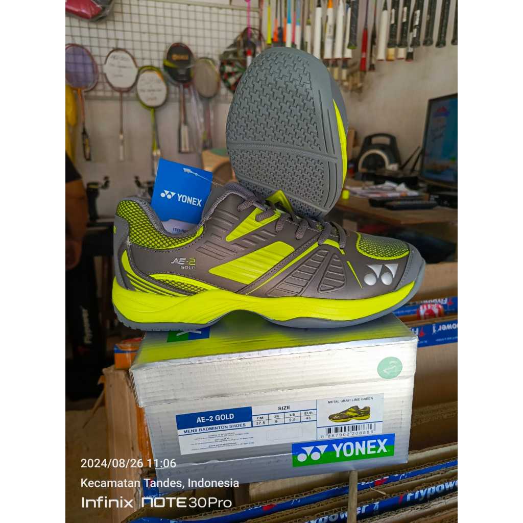 Yonex ALL ENGLAND AE 01 GOLD AE 02 GOLD ORIGINAL BADMINTON Shoes