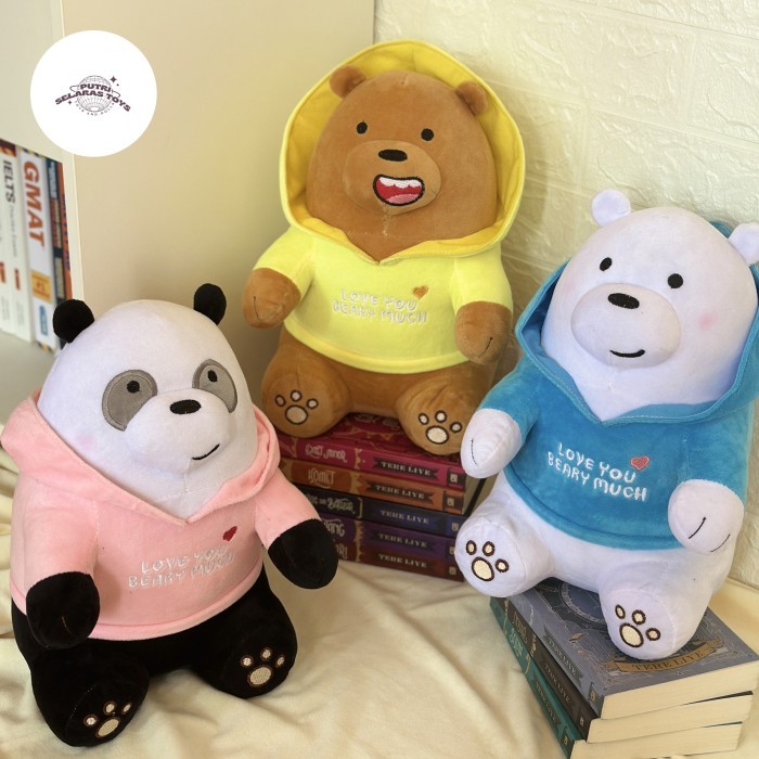 Peluche De Grizzly Con Ropa We Bare Bears Collection 4.0 - We Bare - Foto 2