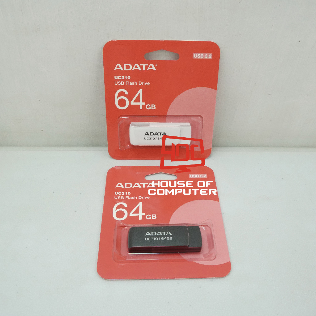 ADATA FLASHDISK 64GB UC310 USB 3.2 UFD FLASHDRIVE ORIGINAL | Shopee ...