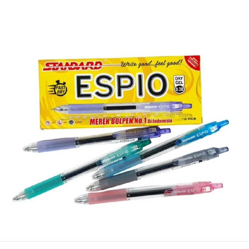 Bulpoint/bulpen STANDARD 0,38mm ESPIO (12 SEEDS) | Shopee Malaysia