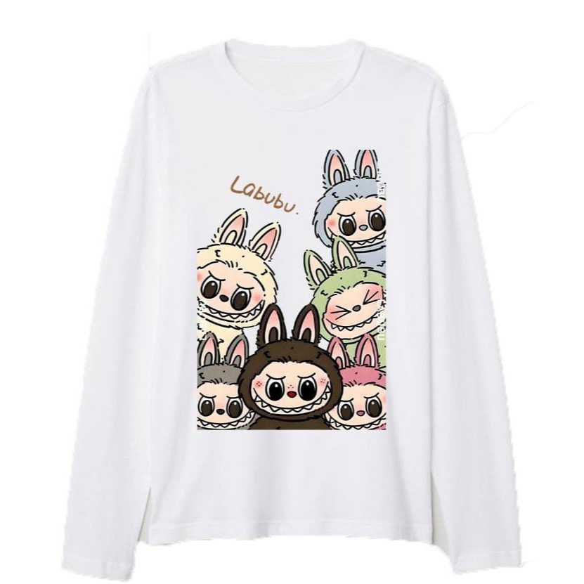 LABUBU Oversized Graphic T-Shirt – Pink Edition – .in