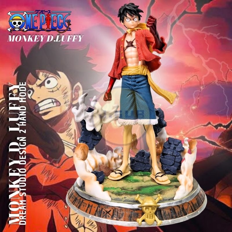 Monkey D Action Figure. Luffy Statue Onepiece Dream Studio Design 2 ...
