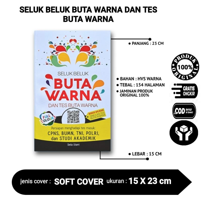 Book OF OUT OF BUTA COLOR AND BUTA COLOR TEST | Shopee Malaysia