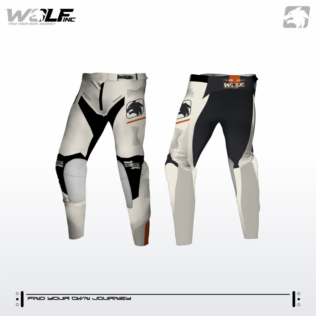 Trail Adventure Enduro Motocross Wolf Inc Elysian Black Pants | Shopee ...