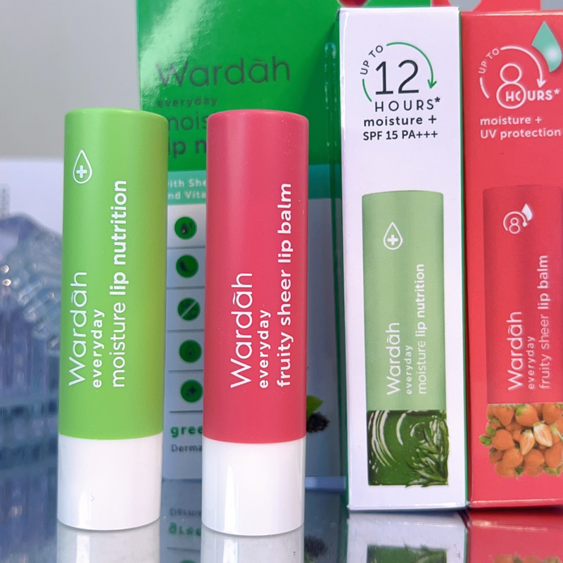 Wardah Everyday Fruity Sheer Lip Balm Wardah Lip Nutrition Lip